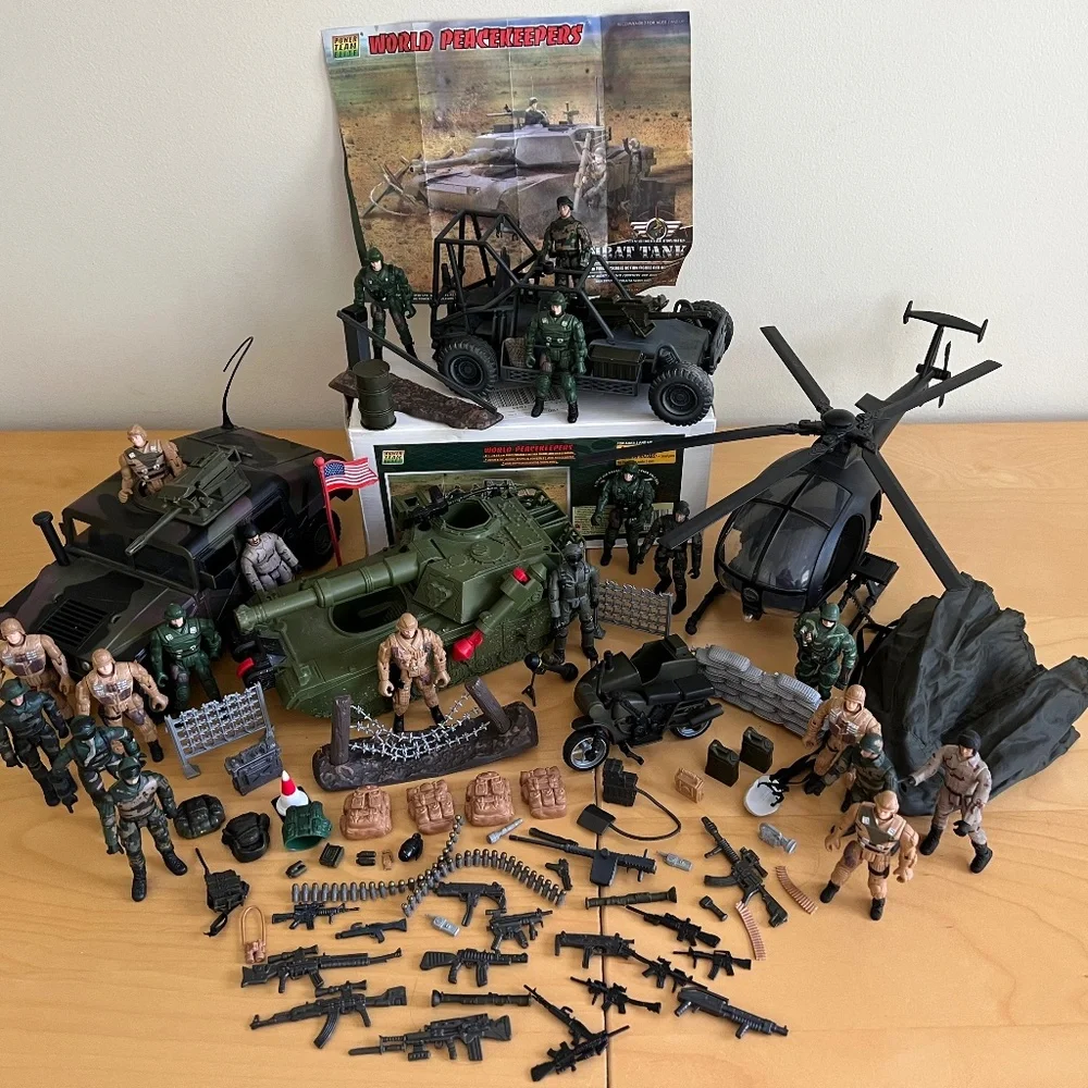 激レア　Peacekeeper Power Team ミリタリー　ジープ Power Team Elite | Toys | Vintage Lot Of World Peacekeepers Power